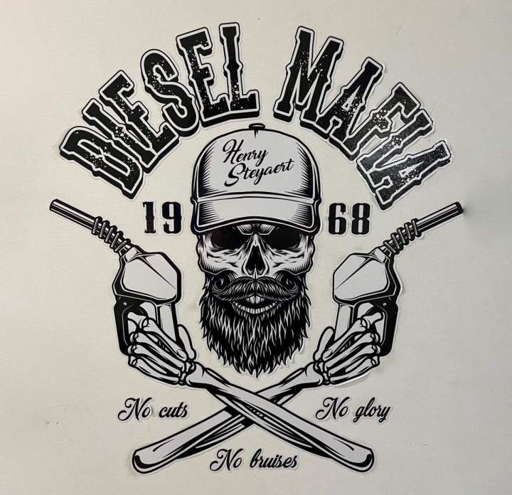 Autocollant Diesel Mafia Plaisir