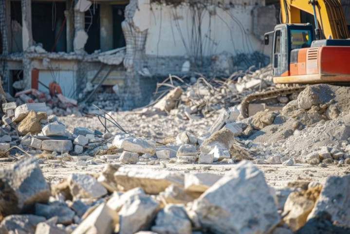 Travaux de démolition, Trappes
