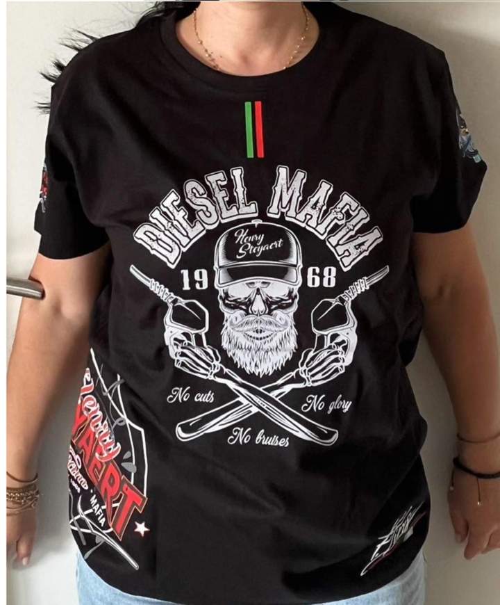 T shirts noir et blanc Plaisir